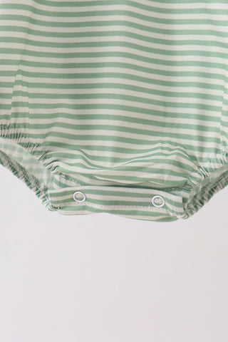 Teal Stripe pocket bubble