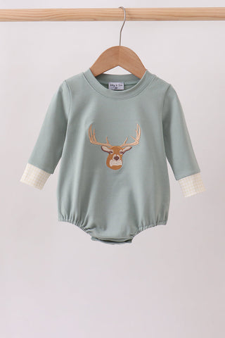 Sage Deer Embroidery Bubble