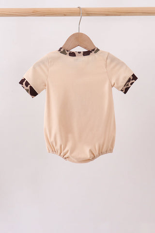 Camouflage duck applique bubble