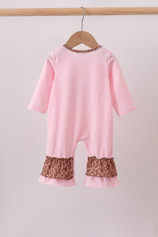 Pink Mallard Applique Romper