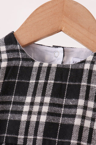 Black&white plaid bubble