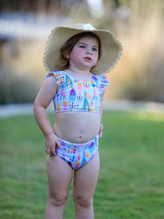 Fish Print Boutique Swimsuit