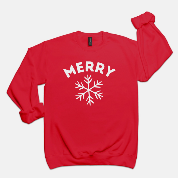 Merry Snowflake - Sweatshirt