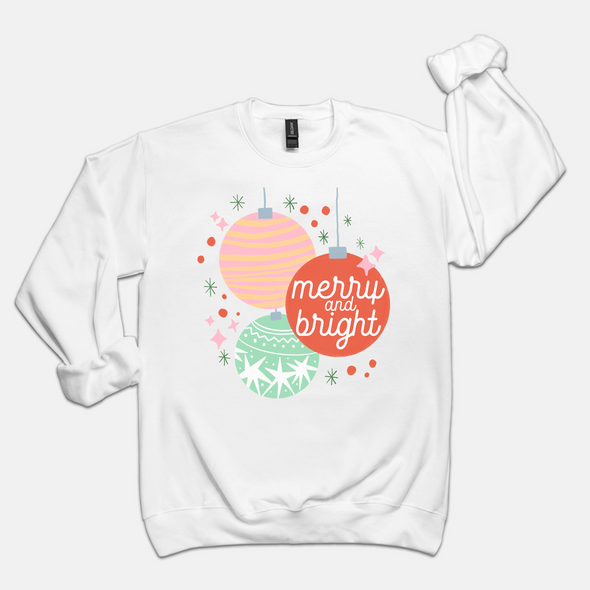 Merry & Bright Ornaments - Sweatshirt