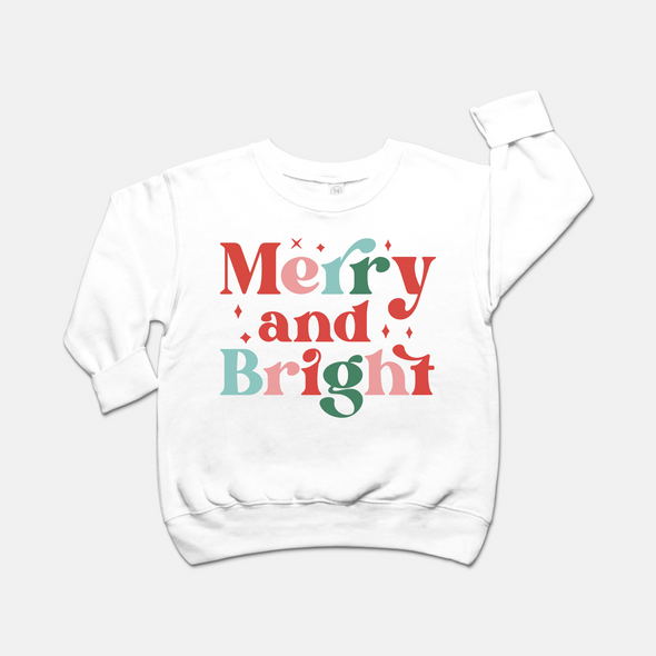 Merry & Bright Retro - Sweatshirt