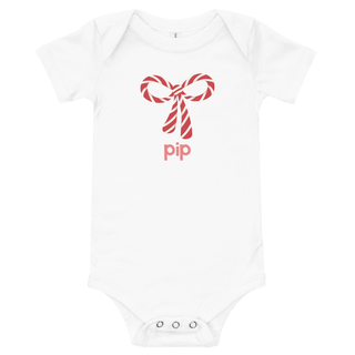 Personalized Candy Cane Bow - Tee Shirt