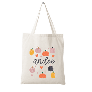 Pretty Pumpkins - Personalized Tote