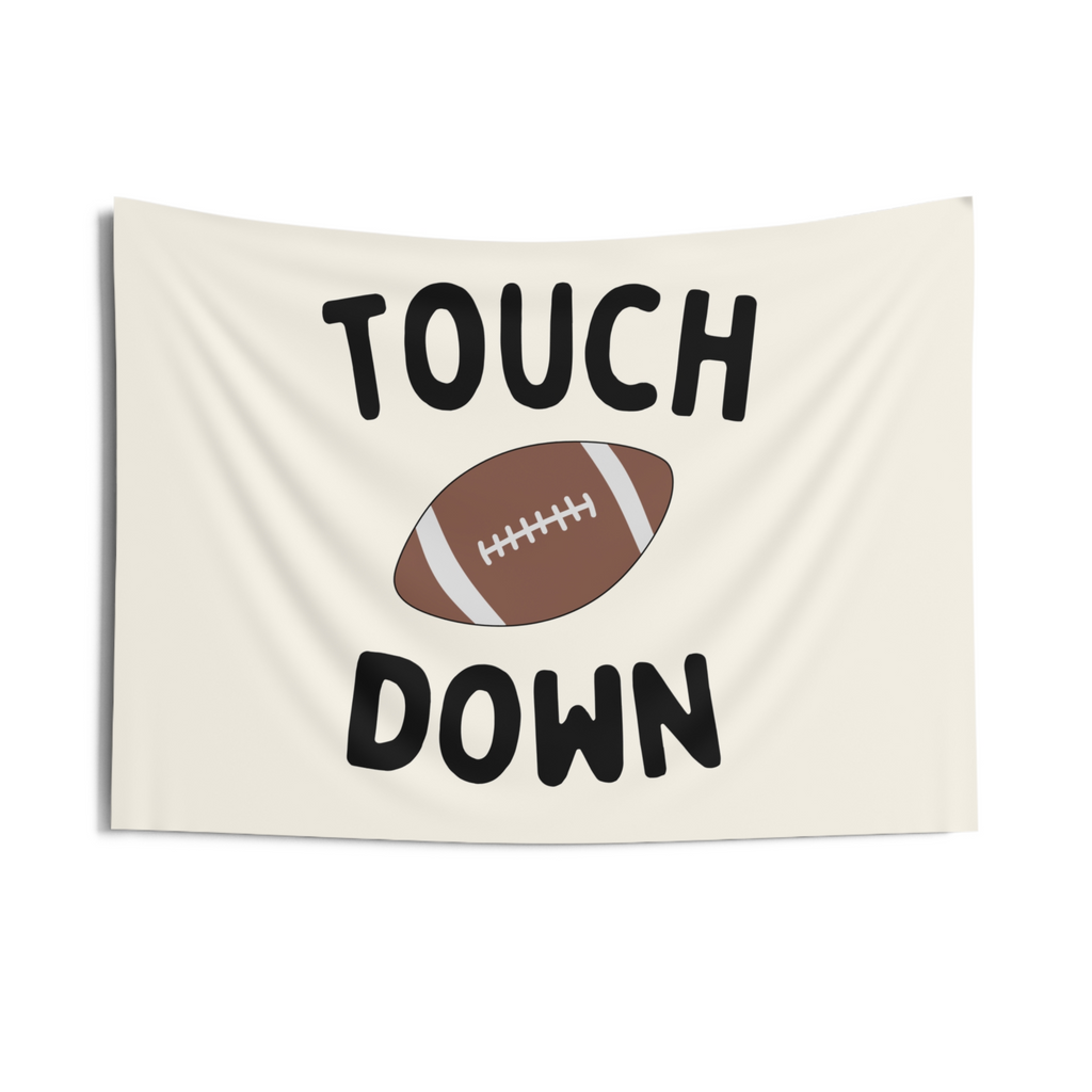 Touchdown Football Banner | Game Day Decor for Parties & Rooms – The ...