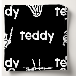 Rad Skelly - Personalized Swaddle Blanket