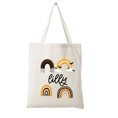 Rainbow Halloween - Personalized Tote