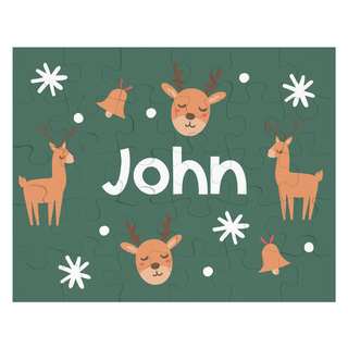 Reindeer Games - Personalized Puzzle