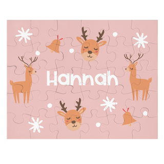 Reindeer Games - Personalized Puzzle