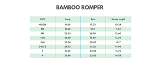 Forest Hunting Bamboo Romper
