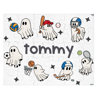 Sporty Ghosts - Personalized Puzzle