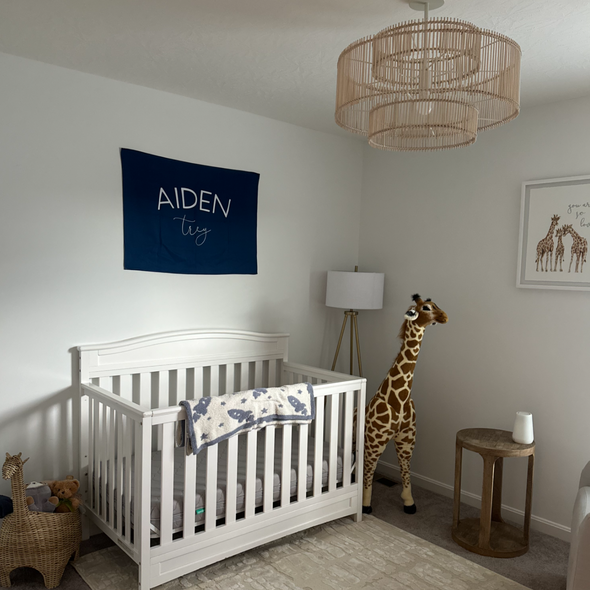 Nursery Custom Name Flag