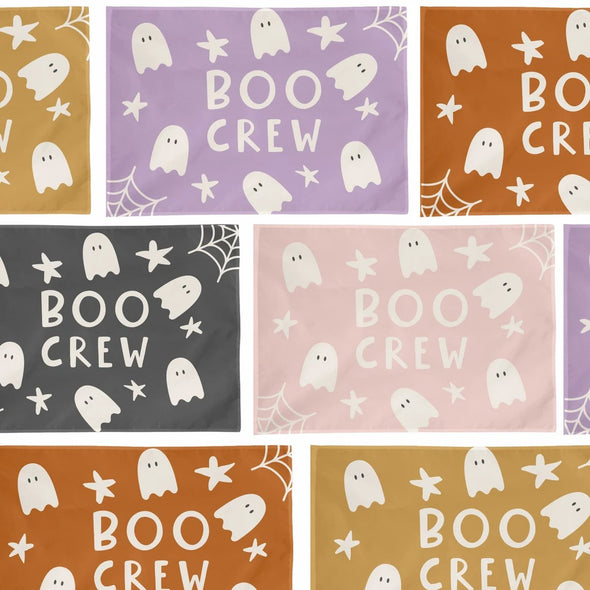 Boo Crew Halloween Flag
