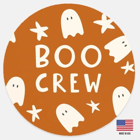 Boo Crew Halloween Wood Sign