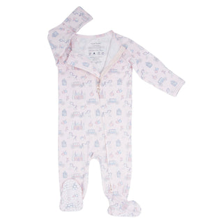 Fairy Godmother Zipper Footie