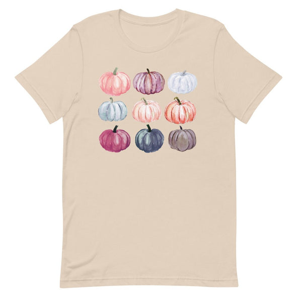 Pumpkin Watercolor Fall Halloween Shirt