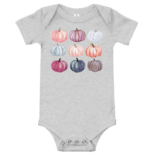 Watercolor Pumpkins Baby Bodysuit