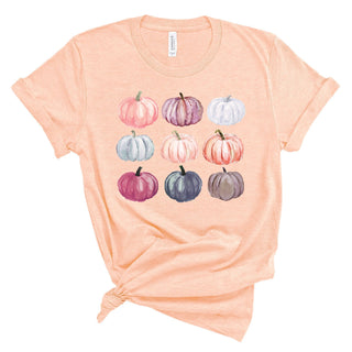 Pumpkin Watercolor Fall Halloween Shirt