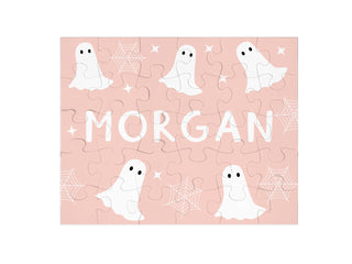 Halloween Name Puzzle - Personalized Ghost Gift for Kids