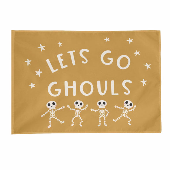 Let's Go Ghouls Decor Wall Banner