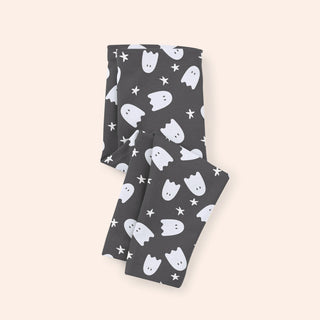 Ghost Halloween Girls Toddler and Youth Leggings