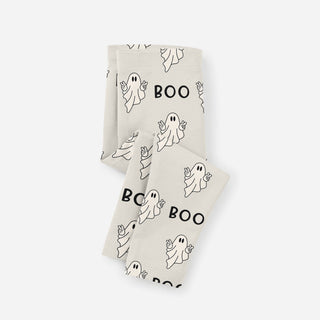 Boo Ghost Halloween Girls Toddler and Youth Leggings