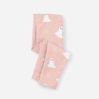 Ghost & Webs Halloween Girls Toddler and Youth Leggings