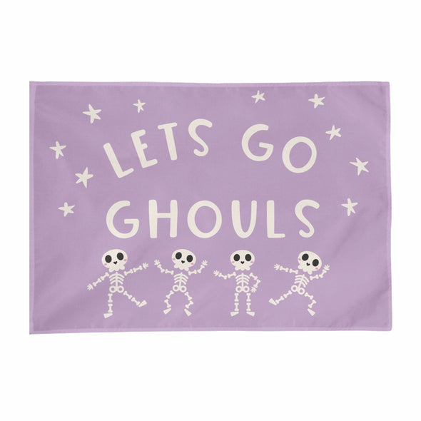 Let's Go Ghouls Decor Wall Banner