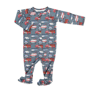 Ironman Zipper Footie