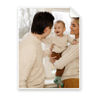 The Portrait photo blanket