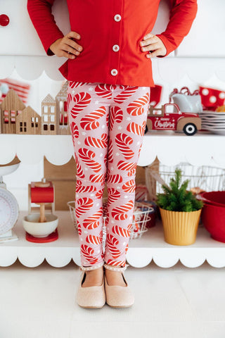 Candy Canes Leggings