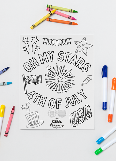 Oh My Stars 4th of July - FREE Digital Download