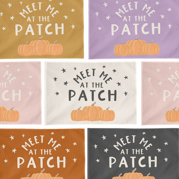 Meet Me at the Patch Fall Flag