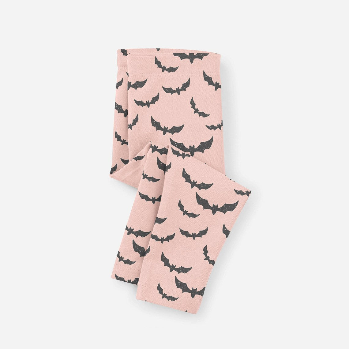 GIRLS LEGGINGS Halloween Leggings for KIDS Bat Print Leggings in