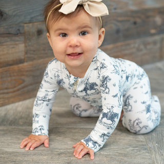 Rip's Ranch Zipper Footie