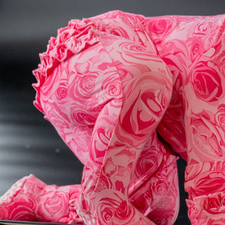 This Must Be Love Ruffle Footie