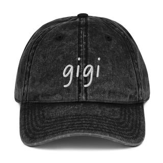 Gigi Vintage Cotton Twill Cap