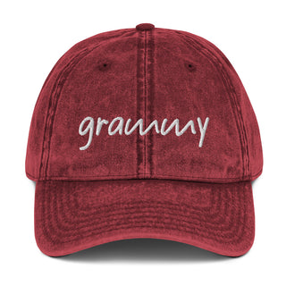 Grammy Vintage Cotton Twill Cap