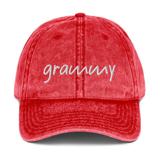 Grammy Vintage Cotton Twill Cap