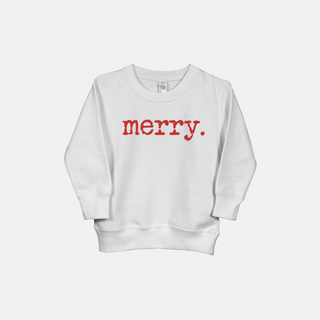 Toddler Merry Sweatshirt