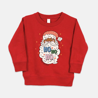 Ho Ho Ho Merry and Bright - Toddler Sweatshirt