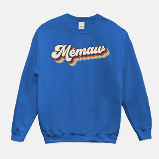 Memaw Retro Sweatshirt