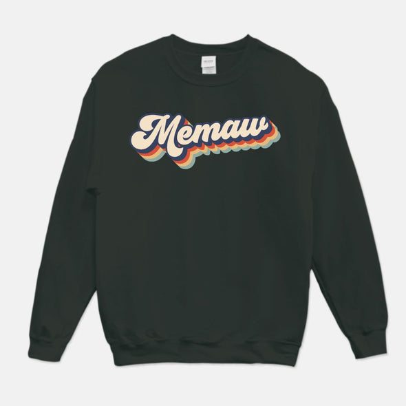 Memaw Retro Sweatshirt