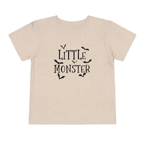 Little Monster Halloween Toddler Short Sleeve Tee