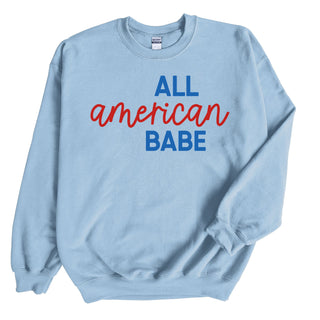 All American Babe 4th of July Sweatshirt