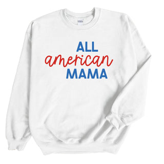 All American Mama 4th of July Sweatshirt