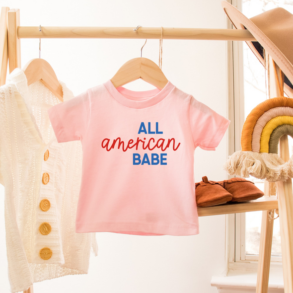 All American Babe 4th of July T-Shirt - Baby and Toddler